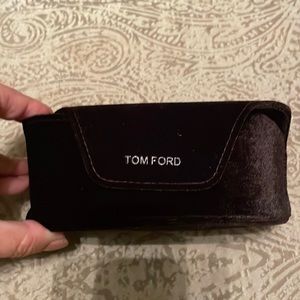 Tom Ford brown sunglasses case, excellent condition